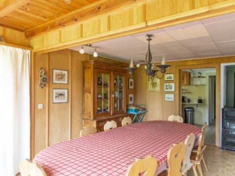 Salle à manger depuis la véranda